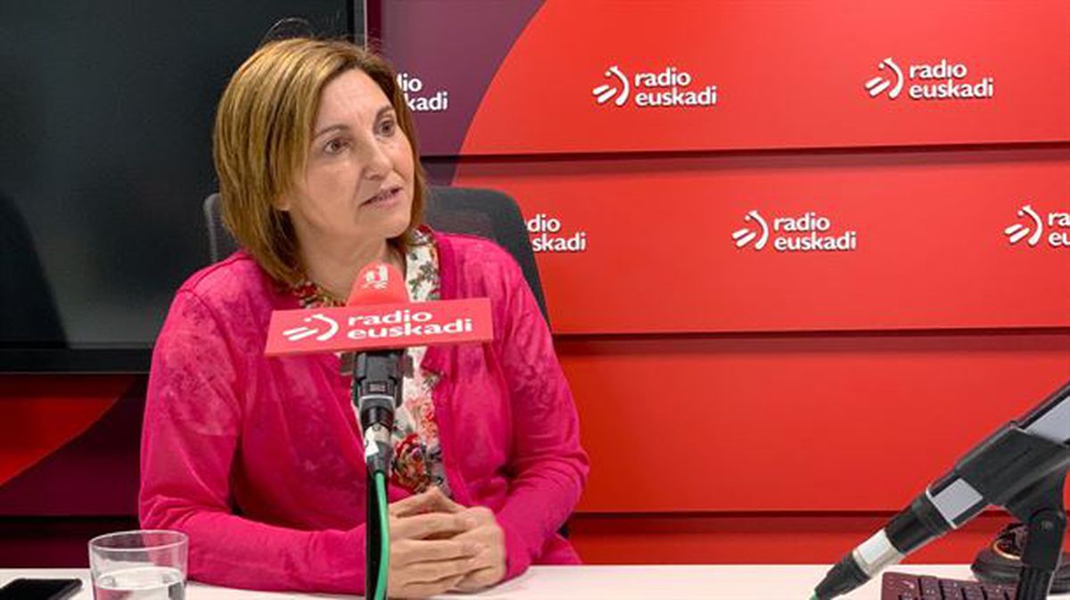 Pilar Garrido, Radio Euskadin. Argazkia: EiTB