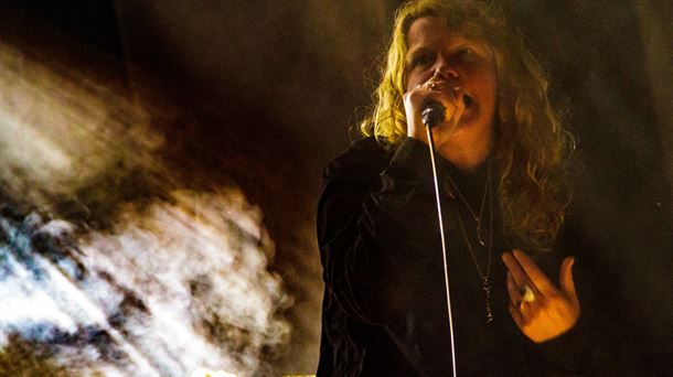 Kate Tempest en directo (foto de Wikimedia)