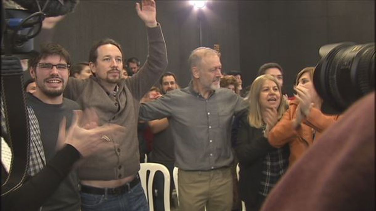 Acto de Elkarrekin Podemos en Bilbao