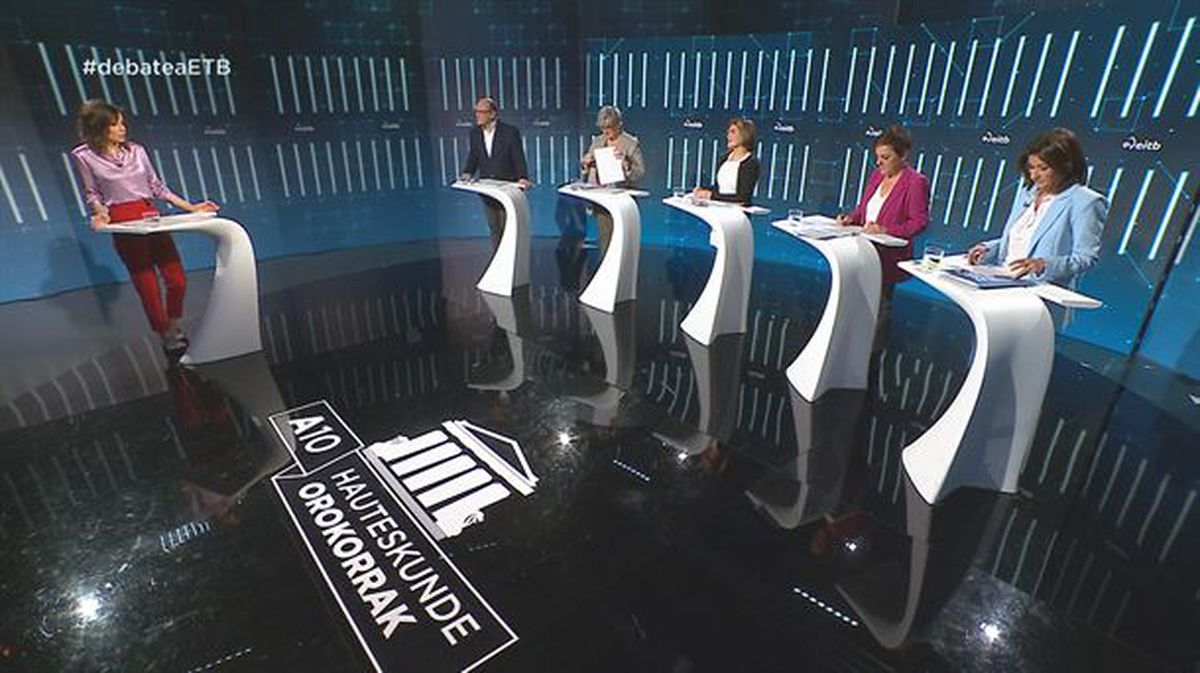 Debate electoral anoche en ETB1