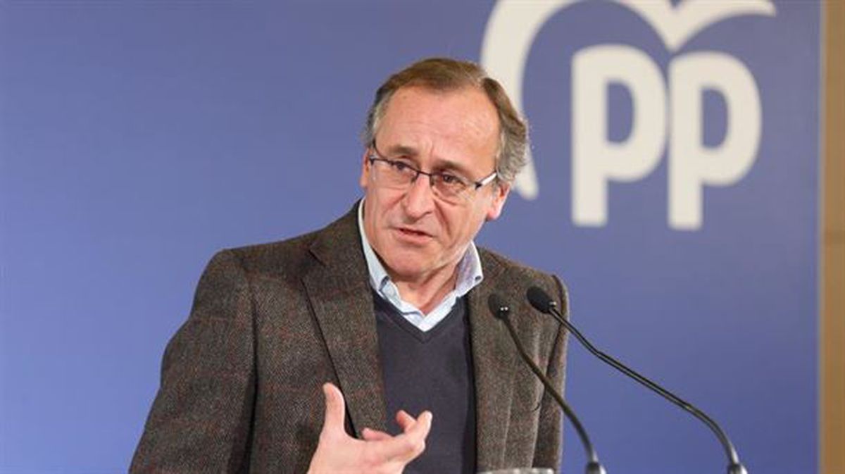 El presidente del PP vasco, Alfonso Alonso. Foto: EFE