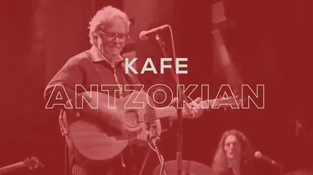 Ruper Ordorika: Presenta "Kafe Antzokian",tercer disco en directo grabado en el Kafe Antzokia. 