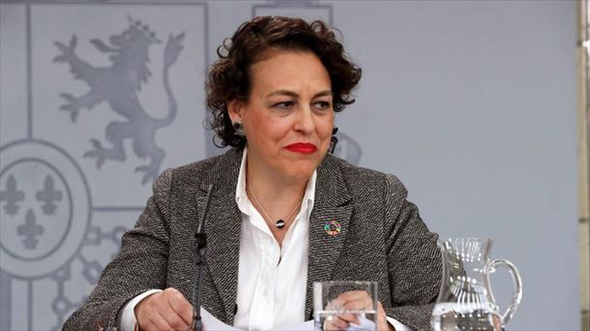 La ministra de Trabajo en funciones, Magdalena Valerio.