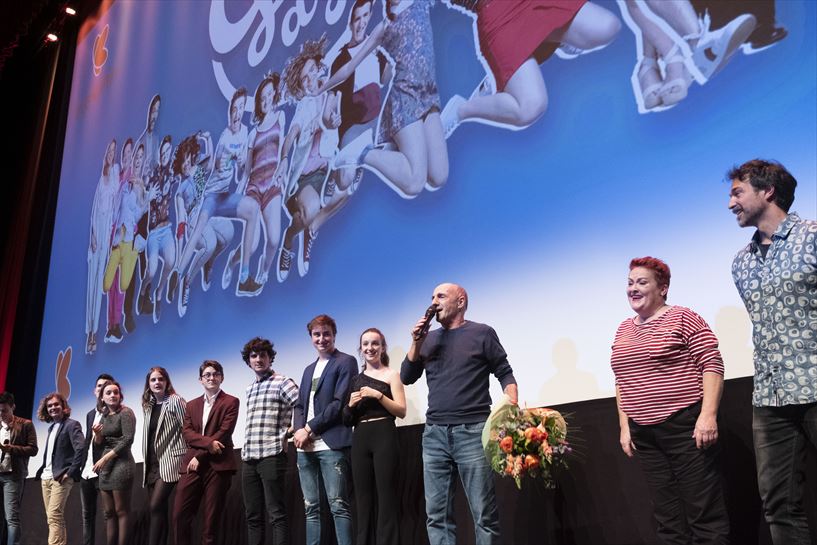 'Go!azen'en aurrestreinaldia Kursaalen. (Argazkia: EiTB)