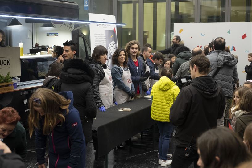 'Restaurante sin Barreras' se ha unido a la causa de EiTB Maratoia. (Foto: EiTB)