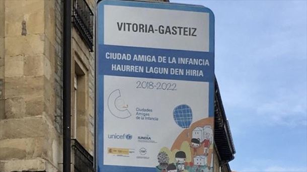 Vitoria-Gasteiz, "Ciudad amiga de la infancia"