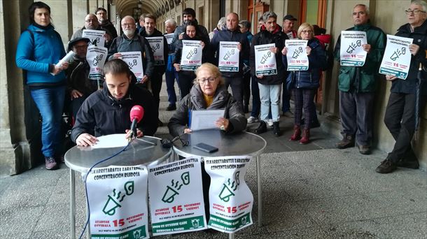 Iniciativa "Derecho a techo" en Gasteiz