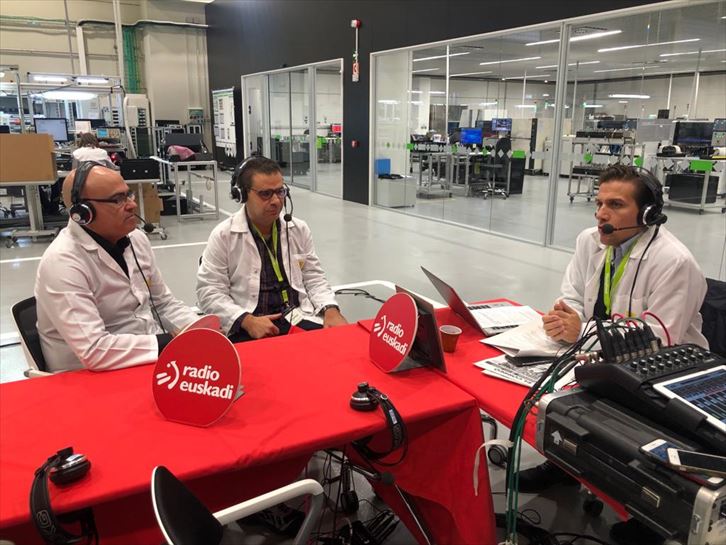 Txema Franco, Ibon Alzaga y Dani Álvarez