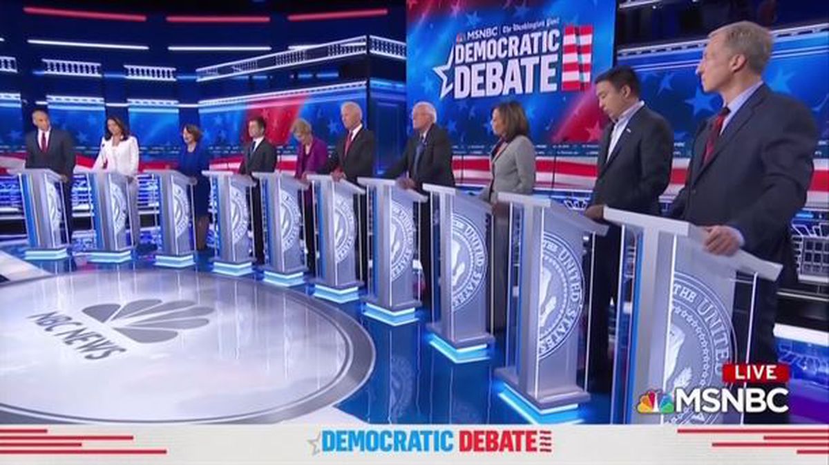 Quinto debate electoral de candidatos demócratas / EiTB