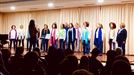 El coro Denak Batean de Iruña y su versión gospel de 'Lau Teilatu'