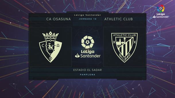 Derby entre Osasuna y Athletic en El Sadar.