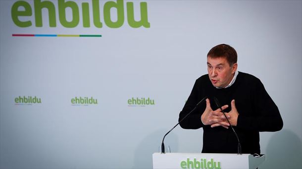 El coordinador general de EH Bildu, Arnaldo Otegi. Foto: Efe