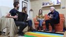 Mikel Markez lagunekin, 'Lau Teilatu' kantari