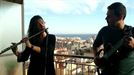 Versión de 'Lau Teilatu' de Nora y Lucas Barriola desde Caleilla
