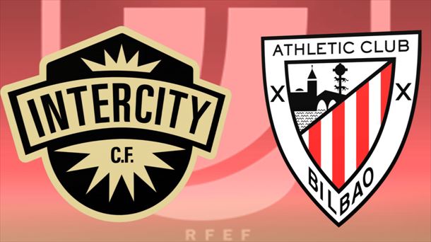 Los escudos del Intercity y del Athletic Club