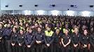 Polizia eta Larrialdietako Euskal Akademiako kideek ere abestu dute 'Lau Teilatu'