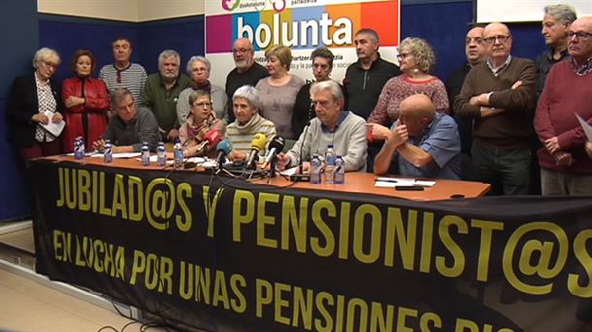 Organización de pensionitas que se desmarca de la huelga / EiTB