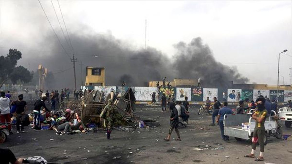 Incidentes en Irak. Foto: Efe