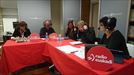 MQP', en el Pacto Social para la Migración, en Lehendakaritza. (Foto: Radio Euskadi) title=