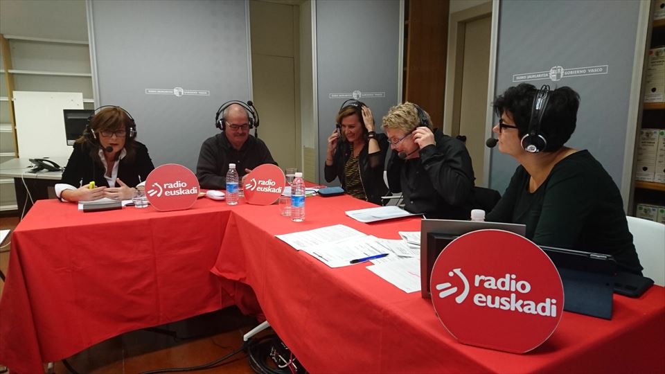 MQP', en el Pacto Social para la Migración, en Lehendakaritza. (Foto: Radio Euskadi)