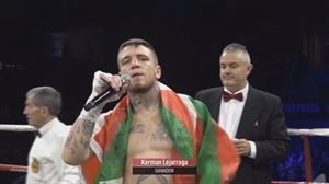 Kerman Lejarragak garaipena lortu du bere berragerpenean 