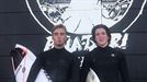 Versión de 'Lau Teilatu' de los surfistas Yago Domínguez y Jure Urkidi