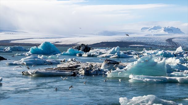 Deshielo de un glaciar