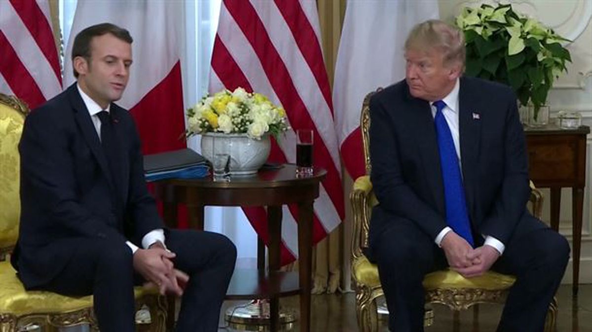 Macron y Trump / EiTB