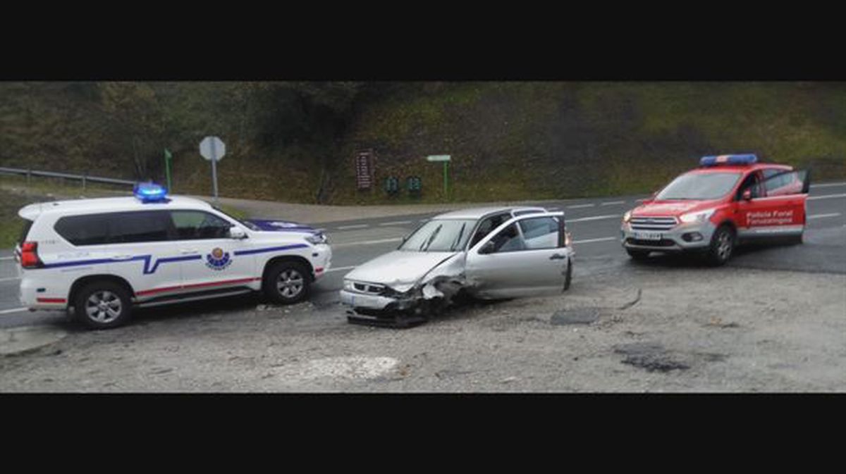 La Ertzaintza interceptó al conductor en Idiazabal