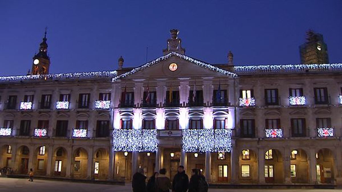 Luces de Navidad en Vitoria-Gasteiz