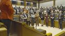El Parlamento Vasco también se ha animado a cantar 'Lau Teilatu'