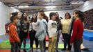 Bergarako Mariaren lagundia ikastolako kideek EiTB Maratoiarekin bat egin dute