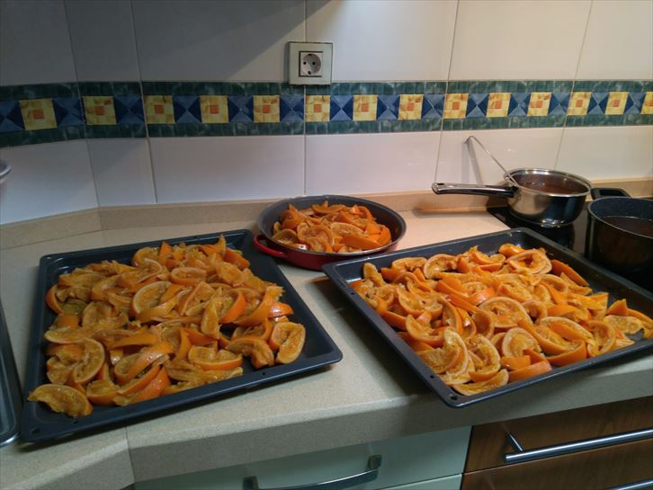 09.12.2019 Naranjas confitadas, Begoña
