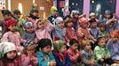 El Colegio Ruperto Medina también se anima a cantar 'Lau Teilatu'