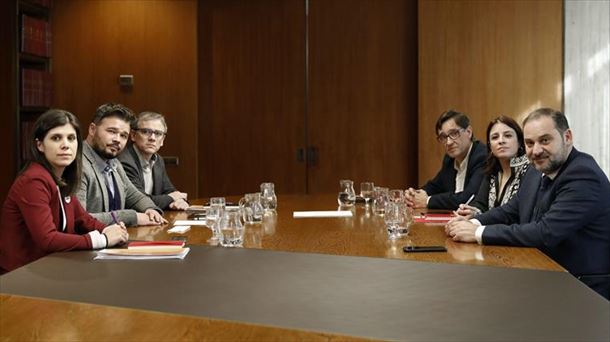 La formación independentista se abstendrá en la investidura de Sánchez. Foto: EFE.