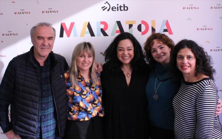 Gontzal Mendibil, Naiara Pinedo, Gurutze Beitia eta Mutualia