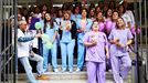 Versión 'Lau Teilatu' de los técnicos de rayos del ambulatorio Doctor Areilza