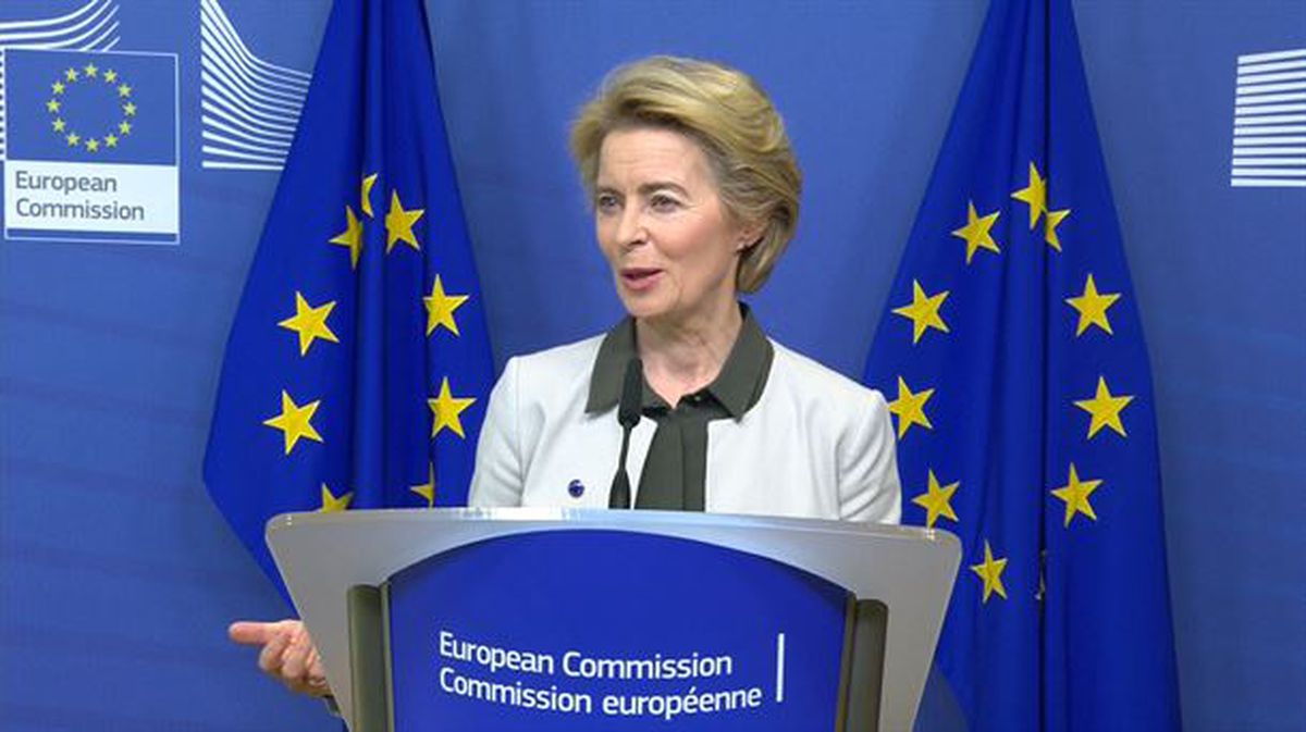 La nueva presidenta de la Comisión Europea (CE), la alemana Ursula von der Leyen. Foto: Efe