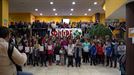 En Sodupe se han reunido para cantar 'Lau Teilatu'