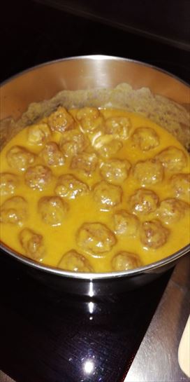 13.12.2019, Sofía Gutiérrez, albóndigas con slasa de cobolla y zanahoria