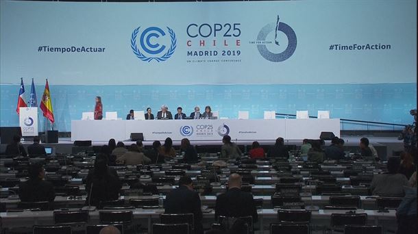 COP25 goi-bileraren irudia