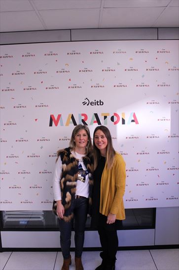 Ainhoa Barrenetxea eta Veronica Garcia