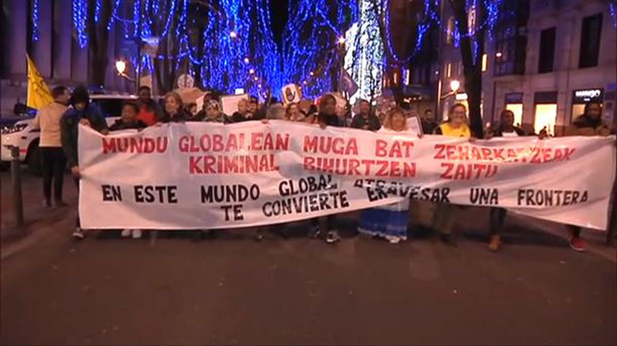 Manifestación en Bilbao / EiTB