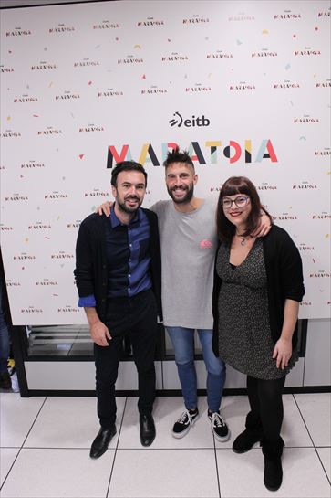 Itxaso Paia, Xabier Madariaga eta Egoitz Txurruka