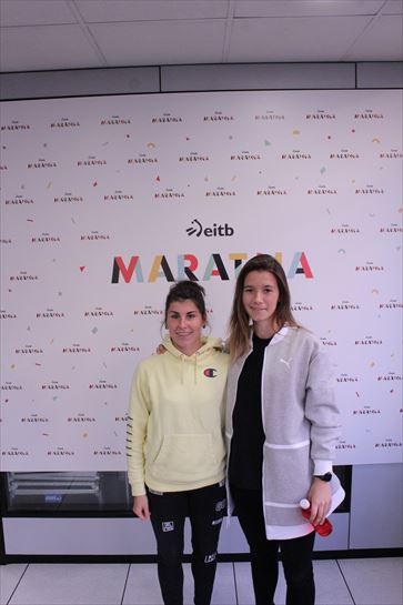 Lucia Garcia eta Damaris Egurrola