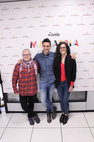 Mikel Markez, Oihan Vega eta Leire Orbe