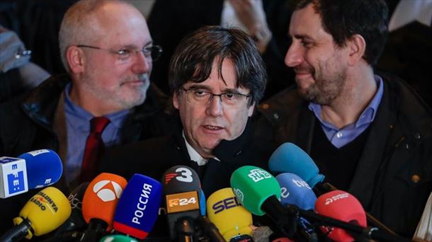 El expresidente catalán, Carles Puigdemont. Foto: Efe