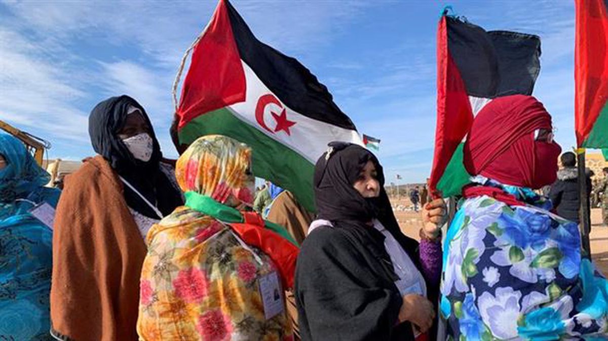 Varias mujeres acuden al XV Congreso del Frente Polisario