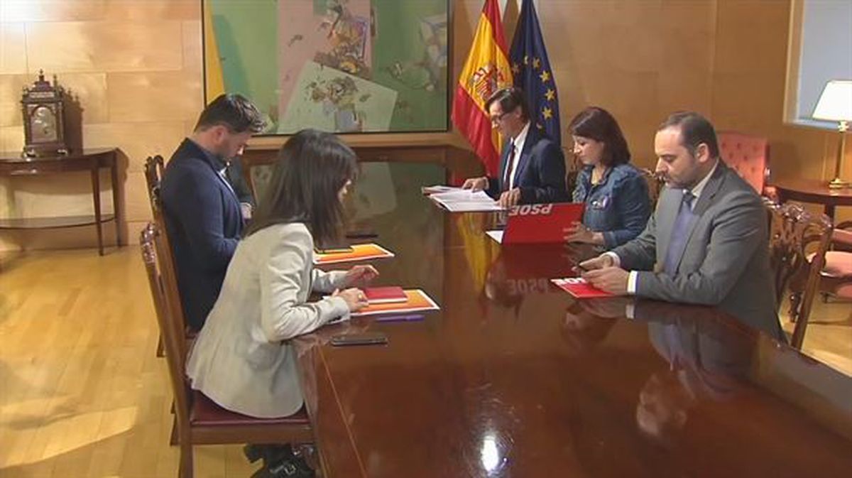 ERC eta PSOEren arteko negoziazio mahaia