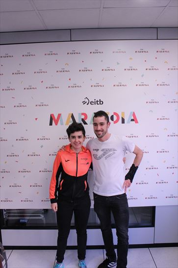 Paula Suarez eta Txomin Juaristi (Fundación Euskadi)